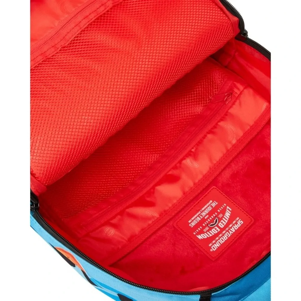 NEW Sprayground Dragon Ball Z Super Saiyan Blue Goku Vegeta Backpack Anime